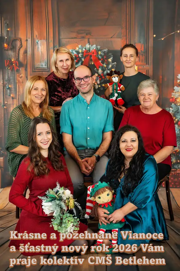 ŠŤASTNÉ A POŽEHNANÉ VIANOCE